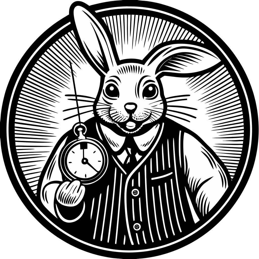 freundlicher-boss-hase-mit-taschenuhr-frei